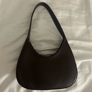 Brown brandy Melville purse (faux leather)